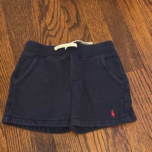 Ralph Lauren Kids Shorts in Navy with Red Logo